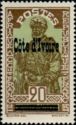 Haussa Chief- 'Ivory Coast' overprinted