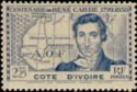 René Caillié, on Africa Map