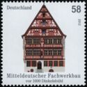 Middel German Half-timbered Building in Dinkelsbühl