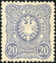 Imperial eagle and crown in oval, PFENNIG