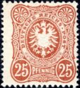 Imperial eagle and crown in oval, PFENNIG