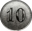 10 Pfennig (Offizier Gefangenen Lager)