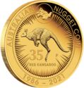 25 Dollars (35th Anniversary of the Australian Kangaroo Nugget)