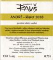 Rauš - André klaret 2018, suché