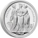 10 Pounds (Great Engravers - William Wyon - The Three Graces)