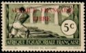 Stamp of 1937-1939 overprinted Free French Africa