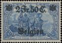 "North and South" overprinted and surcharged