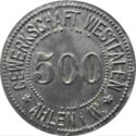 500 Pfennig (Gewerkschaft Westfalen)