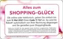 Noch Mehr Shopping-Glück - 20% Rabatt