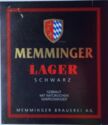 Memminger Lager Schwarz