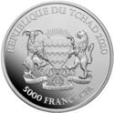 5,000 CFA Francs (Mandala Hippo)