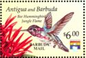Bee Hummingbird and Jungle Flame - Overprinted