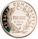 750,000 Lira (Turkey - Europe 1996)
