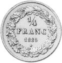 ¼ Francs