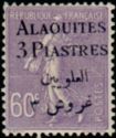 Semeuse overprinted and Syrian surcharge