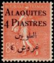 Semeuse overprinted and Syrian surcharge