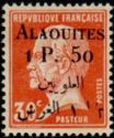 Type Pasteur overprinted and Syrian surcharge