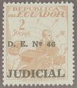Telegraph stamp, overprinted