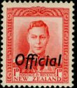 George VI 1d (overprint)