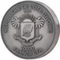 10,000 CFA Francs (Big Five Africa - Rhino 1kg)