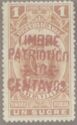 Revenue stamp, overprinted