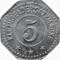 5 Pfennig (Automobil & Aviatik A.G. Heiterblick)