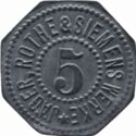 5 Pfennig (Jäger, Rothe & Siemens-Werke)