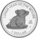 1 Dollar (Lunar Year of the Mouse)