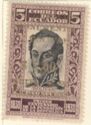 Simón Bolivar, overprinted