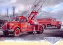 MAZ-200 Fire Truck ladder