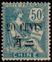 Type Mouchon overprint and Chinese surcharge