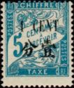 Type Duval overprint and Chinese surcharge