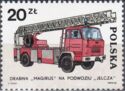 "Magirus" Ladder on the "Jelcz" Chassis, 1980