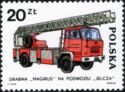 "Magirus" Ladder on the "Jelcz" Chassis, 1980