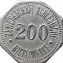 200 Pfennig (Gewerkschaft Schlesische)