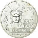 100 Francs (100th Anniversary of the Statue of Liberty - Essai)