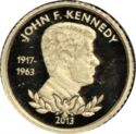 1,500 CFA Francs (50th Anniversary of Kennedy's Assasination)
