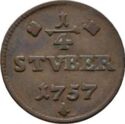 ¼ Stuber (= 1/240 Imperial Thaler)