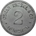 2 Pfennig (Oskar Kiesel & Cº)