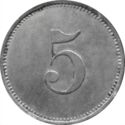 5 Pfennig (Oskar Kiesel & Cº)