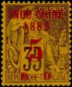 Type Alphée Dubois overprinted and surcharged