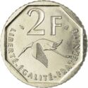 2 Francs (80th Anniversary of the Death of Georges Guynemer)