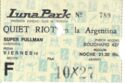 Quiet Riot - Estadio Luna Park