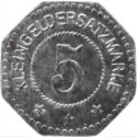 5 Pfennig (Mechanische Baumwollspinnerei)