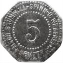 5 Pfennig (Mechanische Baumwollspinnerei)
