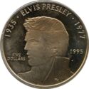 5 Dollars (60 Birthday American singer Elvis Presley)