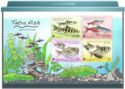 Tetra Fish Definitives Souvenir Sheet