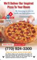 Comfort Suites - Domino's (770) 924-3300 We'll Deliver Our