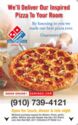 Super 8 - Domino's (910) 739-4121 We'll Deliver Our Inspired