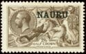 King George V "Seahorses" - Overprinted 'NAURU'